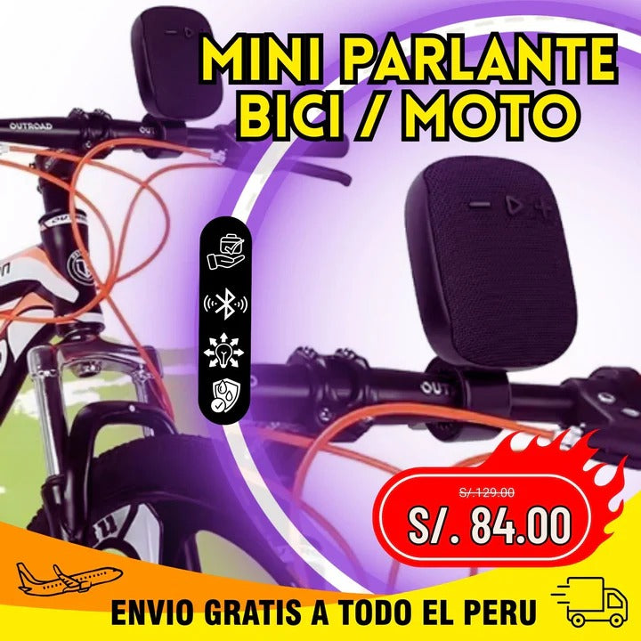 PARLANTE BLUETOOTH PARA MOTO / BICICLETA